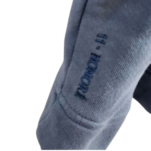 11 Honore Sweater Womens 2 Blue Pullover Relaxed Slouchy Longsleeve Cotton - Picture 3 of 10